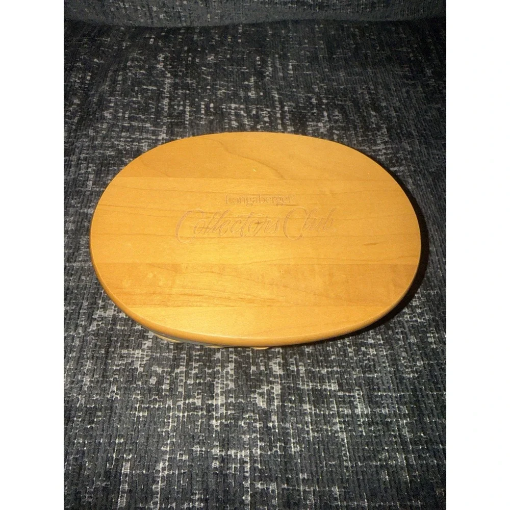 Longaberger Collectors Club Small Oval HandWoven Basket Harmony